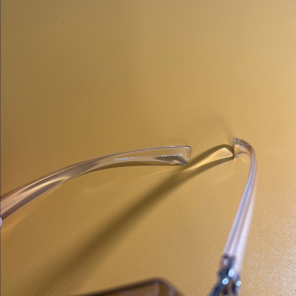 Silver Rimless Sunglasses - Picture 4 of 6